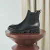 Femme Paire et Fils Boots-Bottines chelsea commando en cuir