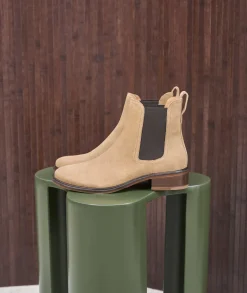 Femme Paire et Fils Boots-Bottines chelsea en daim