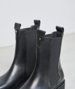 Femme Paire et Fils Boots-BOTTINES CHELSEA FEMME CUIR