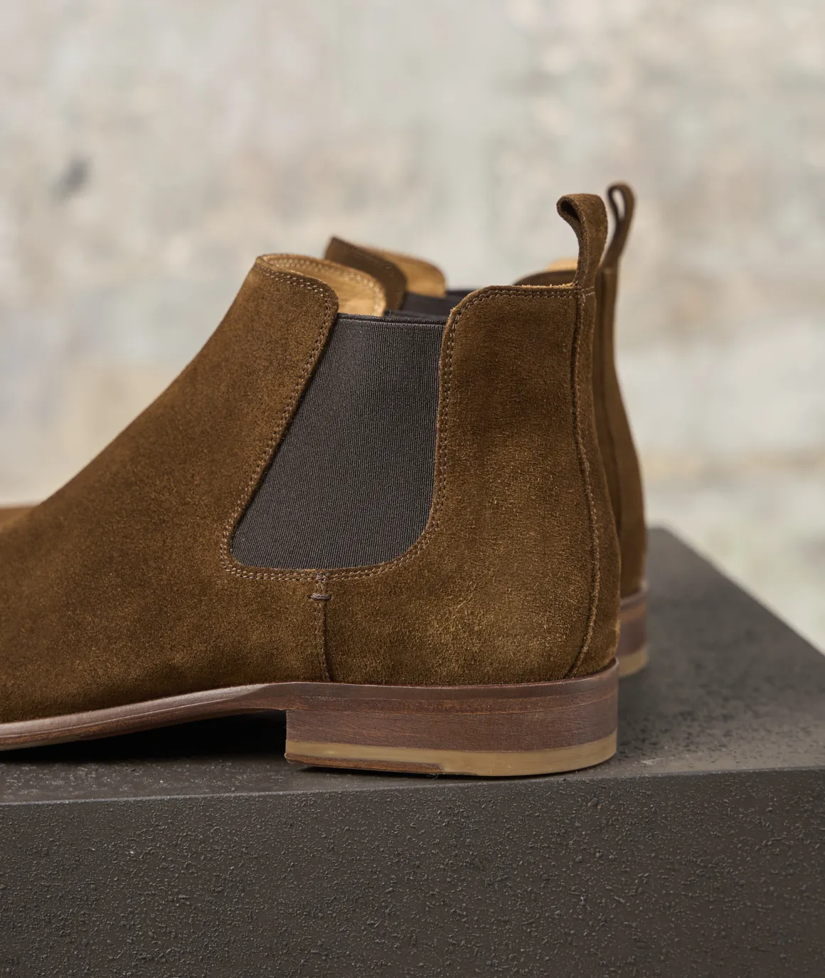 Homme Paire et Fils Bottines-Bottines chelseaen daim