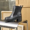 Femme Paire et Fils Boots-Bottines Femme en cuir