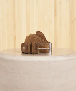 Homme Paire et Fils Ceintures Homme-Ceinture en daim pour homme