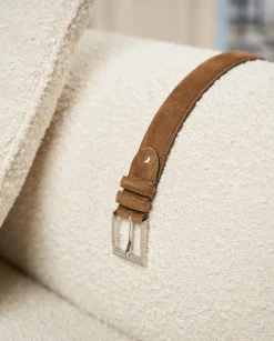 Homme Paire et Fils Ceintures Homme-ceinture en daim pour homme