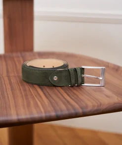 Homme Paire et Fils Ceintures Homme-ceinture en daim pour homme