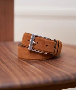 Homme Paire et Fils Ceintures Homme-ceinture en daim pour homme