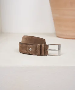 Homme Paire et Fils Ceintures Homme-Ceinture en daim pour homme