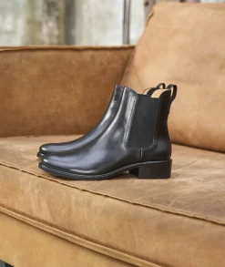 Femme Paire et Fils Boots-chelsea boots femme cuir
