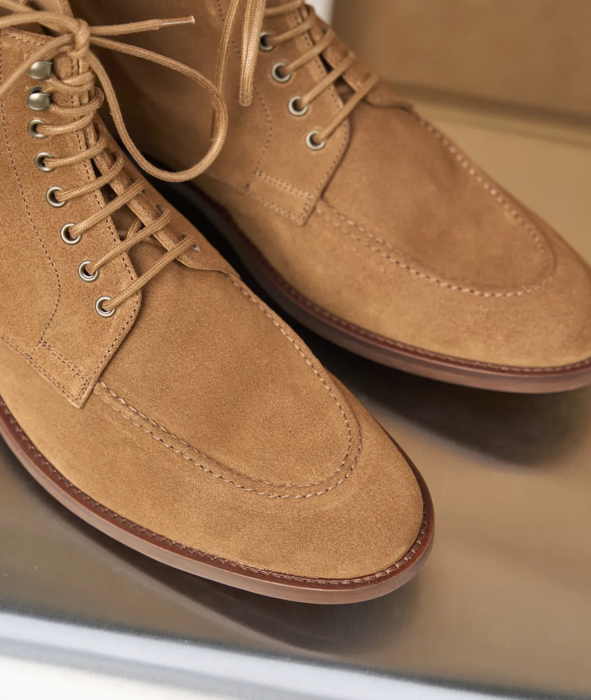 Homme Paire et Fils Combat Boots Homme-Combat boots homme en daim