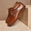 Homme Paire et Fils Derbies Et Richelieu-Derbies à crampons en cuir