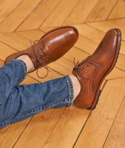 Homme Paire et Fils Derbies Et Richelieu-Derbies à crampons en cuir