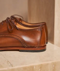 Homme Paire et Fils Derbies Et Richelieu-Derbies à crampons en cuir