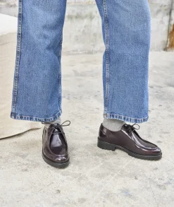 Femme Paire et Fils Mocassins Et Derbies-derbies en cuir