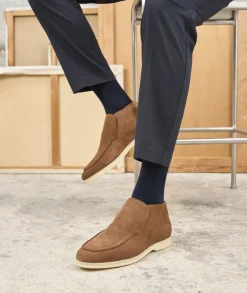 Homme Paire et Fils Desert Boots-Desert boots en daim