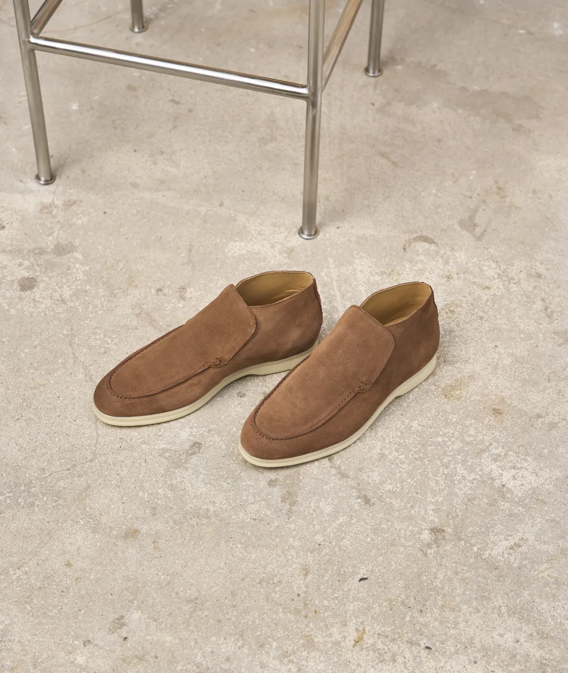 Homme Paire et Fils Desert Boots-Desert boots en daim
