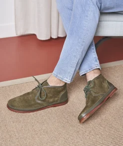 Homme Paire et Fils Desert Boots-desert boots en daim