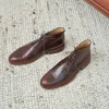 Homme Paire et Fils Desert Boots-DESERT BOOTS HOMME EN CUIR PATINÉ