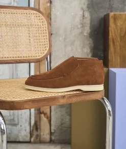 Homme Paire et Fils Desert Boots-Desert boots souple daim