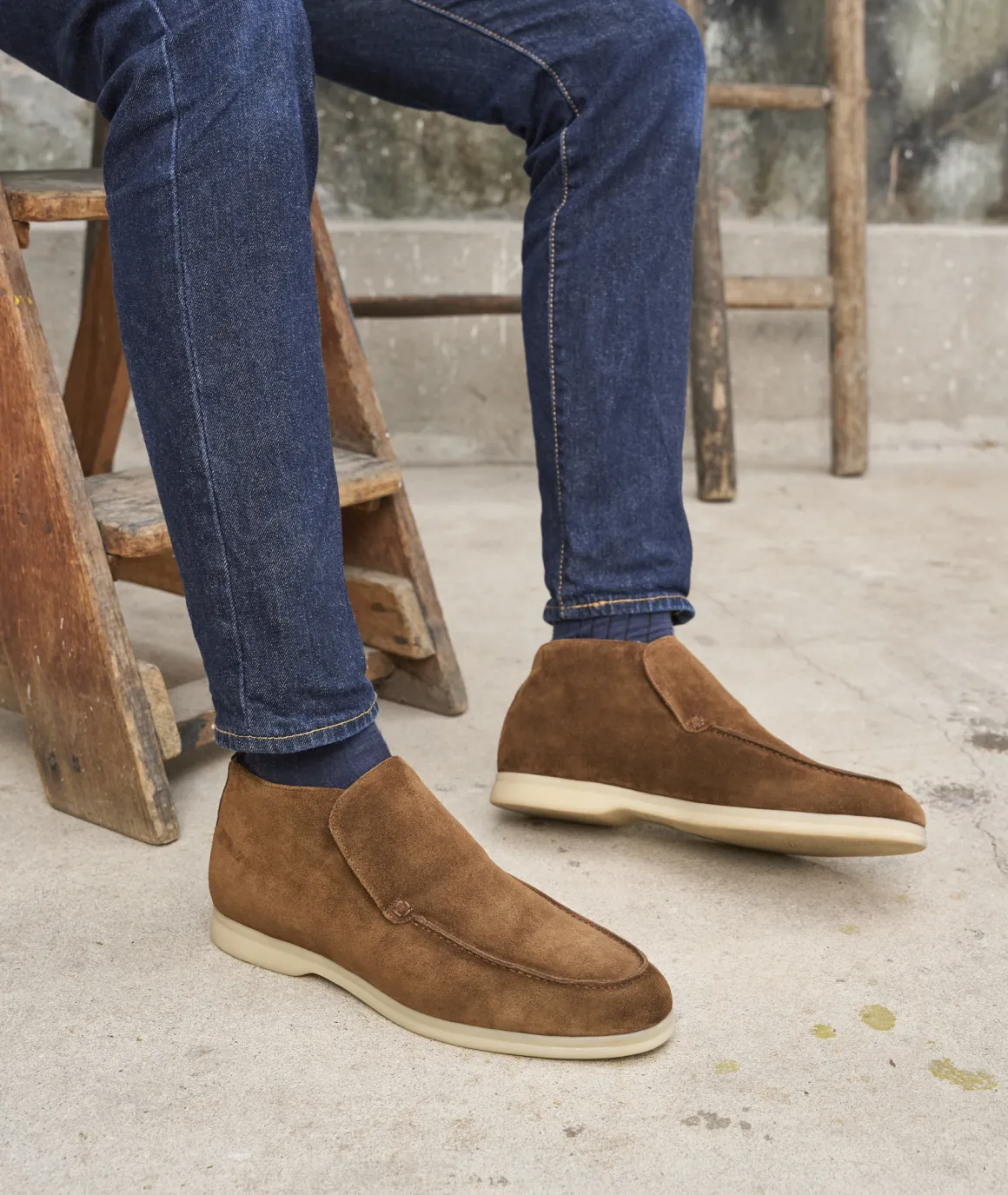 Homme Paire et Fils Desert Boots-Desert bootshomme en daim