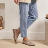 Femme Paire et Fils Mocassins Et Derbies-Mocassin femme daim ardoise