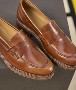 Femme Paire et Fils Mocassins Et Derbies-Mocassin femme en cuir