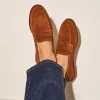 Femme Paire et Fils Mocassins Et Derbies-Mocassin femme en daim