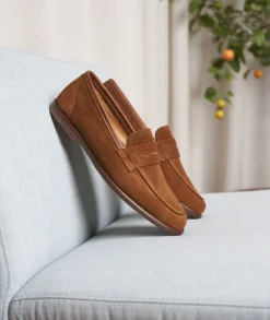 Femme Paire et Fils Mocassins Et Derbies-Mocassin femme en daim