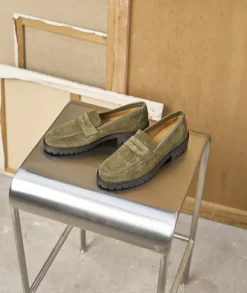 Femme Paire et Fils Mocassins Et Derbies-Mocassin femme en daim