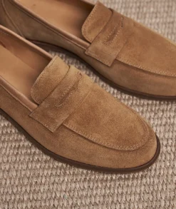 Femme Paire et Fils Mocassins Et Derbies-Mocassin femme en daim