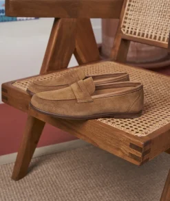 Femme Paire et Fils Mocassins Et Derbies-Mocassin femme en daim