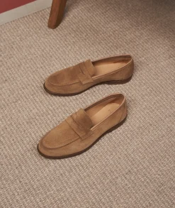Femme Paire et Fils Mocassins Et Derbies-Mocassin femme en daim