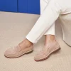 Femme Paire et Fils Mocassins Et Derbies-Mocassin femme en daim vieux rose