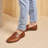 Homme Paire et Fils Mocassins-Mocassin homme en cuir