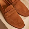 Homme Paire et Fils Mocassins-Mocassin homme en daim
