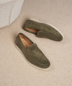 Homme Paire et Fils Mocassins-Mocassin homme en daim