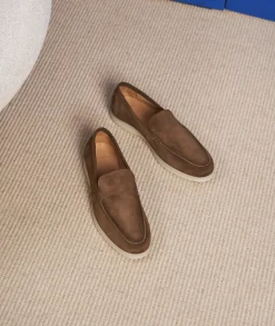 Homme Paire et Fils Mocassins-Mocassin homme en daim 
