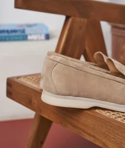 Homme Paire et Fils Mocassins-Mocassin homme en daim