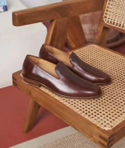 Homme Paire et Fils Mocassins-Mocassin sleepers en cuir