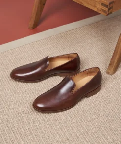 Homme Paire et Fils Mocassins-Mocassin sleepers en cuir