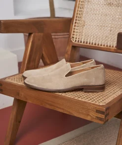 Homme Paire et Fils Mocassins-Mocassin sleepers en daim 