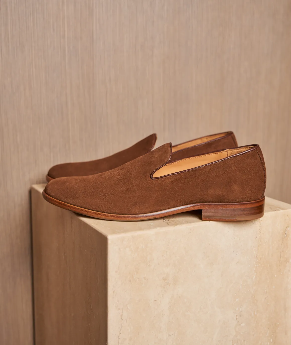 Homme Paire et Fils Mocassins-Mocassin sleepers en daim