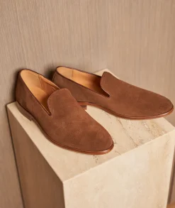 Homme Paire et Fils Mocassins-Mocassin sleepers en daim