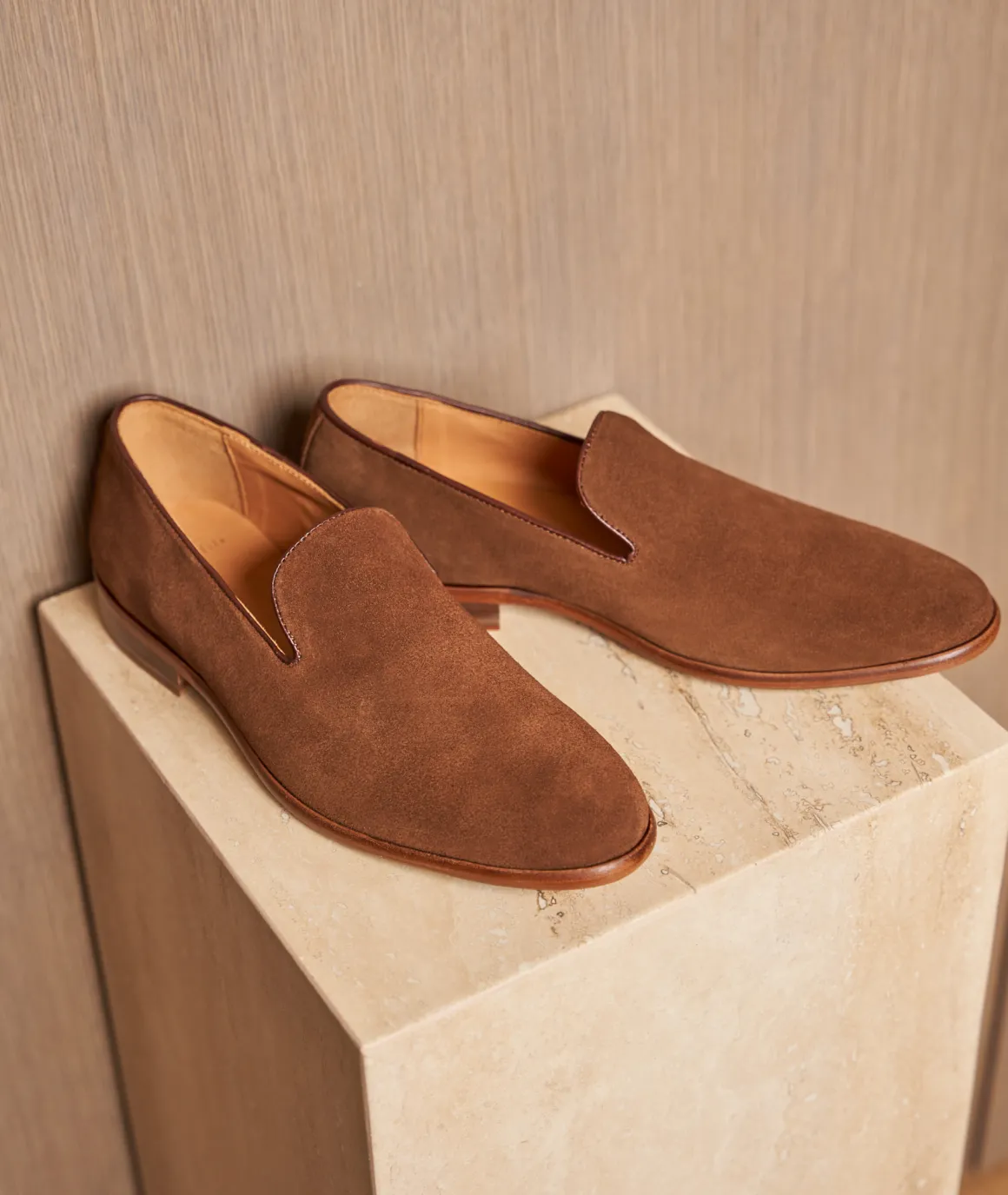 Homme Paire et Fils Mocassins-Mocassin sleepers en daim