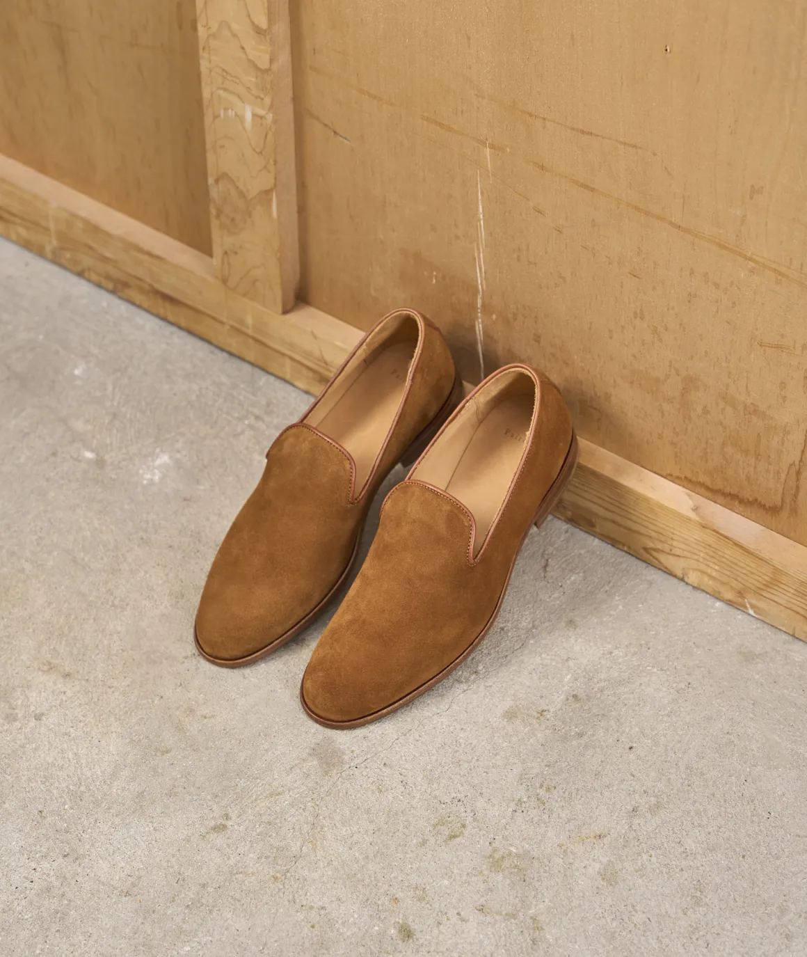 Homme Paire et Fils Mocassins-Mocassin sleepers en daim
