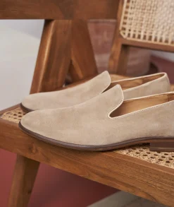 Homme Paire et Fils Mocassins-Mocassin sleepers en daim 