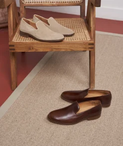 Homme Paire et Fils Mocassins-Mocassin sleepers en daim 