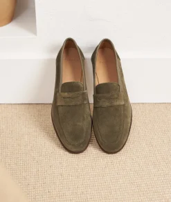 Homme Paire et Fils Mocassins-Mocassinen daim