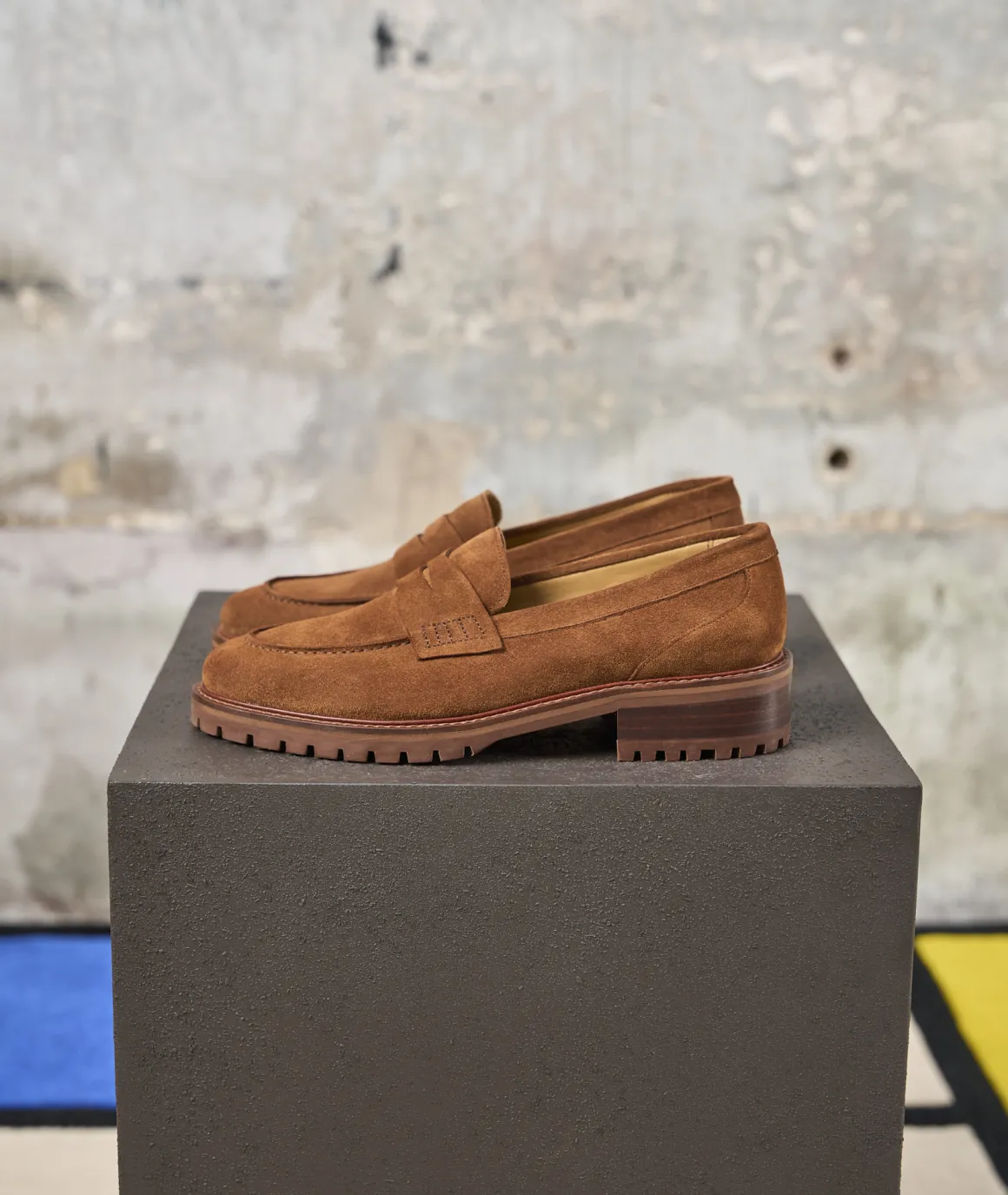 Femme Paire et Fils Mocassins Et Derbies-MOCASSINS EN DAIM