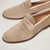 Homme Paire et Fils Mocassins-Mocassins en daim 