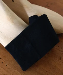 Homme Paire et Fils Chaussettes-Paire de chaussettes en coton bleu saphir