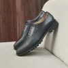 Homme Paire et Fils Derbies Et Richelieu-Richelieu homme en cuir grainé noir